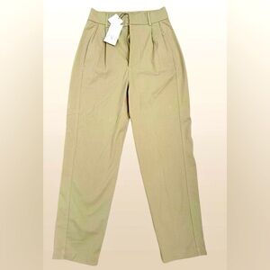 NWT Zara Tapered Ultra High Rise Work Pants size Small